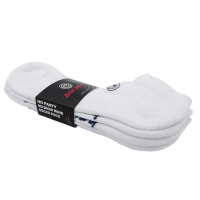 Носки спортивные Bidi Badu Socks No Party No Show Move x3 White S1490008-WT
