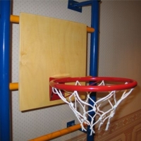 Баскетбольный щит Тренировочный 700x500mm фанера 15mm Beige IMP-A436