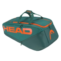 Чехол 10-12 ракеток HEAD Pro Racquet Bag XL Green 260203-DYFO