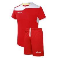 Комплект Mikasa Kit M T-shirt+Shorts Red/White MT352-01