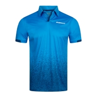 Поло Donic Polo Shirt M Splash Cyan/Blue