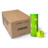 Мячи для тенниса 7/6 Green Box 3b x72 TB-005