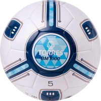 Мяч для футбола TORRES BM 1000 Blue/Gray F323625