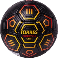 Мяч для футбола TORRES Freestyle Grip Yellow/Red F32376