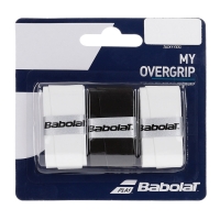 Обмотка для ручки Babolat Overgrip My OverGrip x3 White/Black 653045-145
