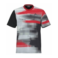 Футболка HEAD T-Shirt JB Topspin Black/Red 816144-BKXV