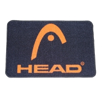 Придверный коврик 60x40cm Black/Orange HEAD
