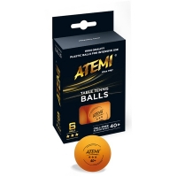 Мячи ATEMI 3* x6 Orange