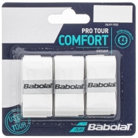 Обмотка для ручки Babolat Overgrip Pro Tour x3 White 653037-101