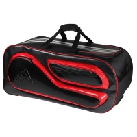 Сумка дорожная на колесах Adidas Pro Line Team Wheel Bag Black/Red